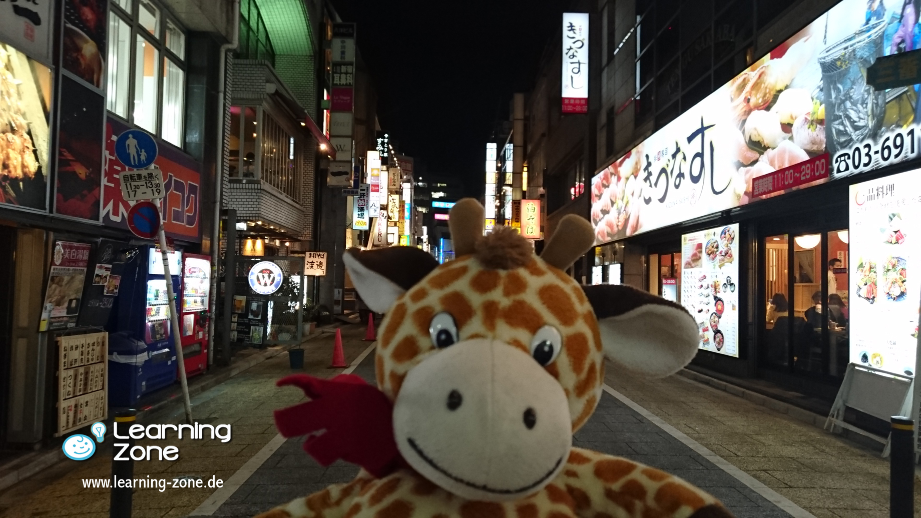 Stretch in Tokio, Japan